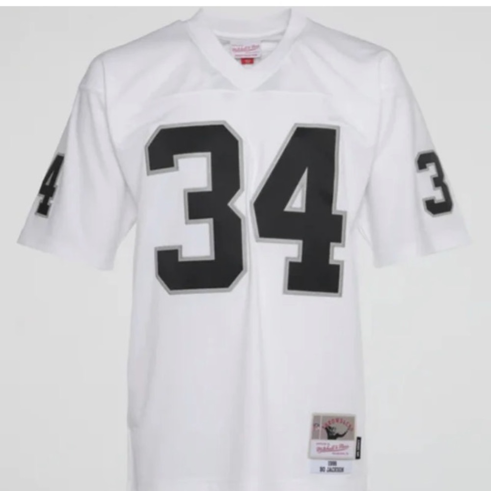 NFL Los Angeles Raiders Bo Jackson 1988 Throwback Legacy Jersey White